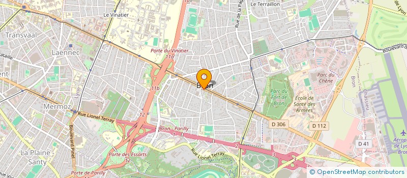 localisation de l'entreprise LIBRAIRIE BRON PRESSE  BRON