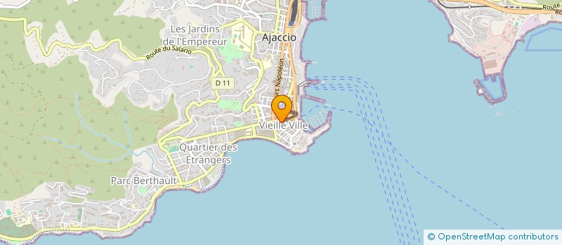 localisation de l'entreprise LIBRAIRIE CARO à AJACCIO