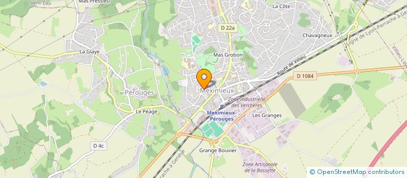 localisation de l'entreprise LIBRAIRIE CELESTINE  MEXIMIEUX