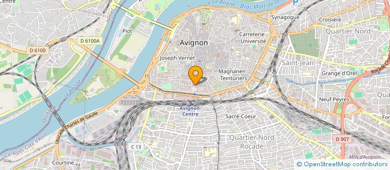 localisation de l'entreprise LIBRAIRIE CLEMENT VI à AVIGNON