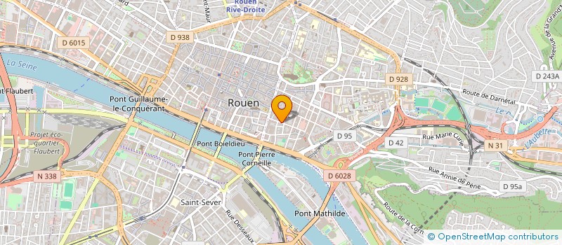 localisation de l'entreprise LIBRAIRIE DADES à ROUEN