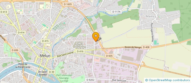 localisation de l'entreprise LIBRAIRIE DE L'ALMONT SNC à MELUN