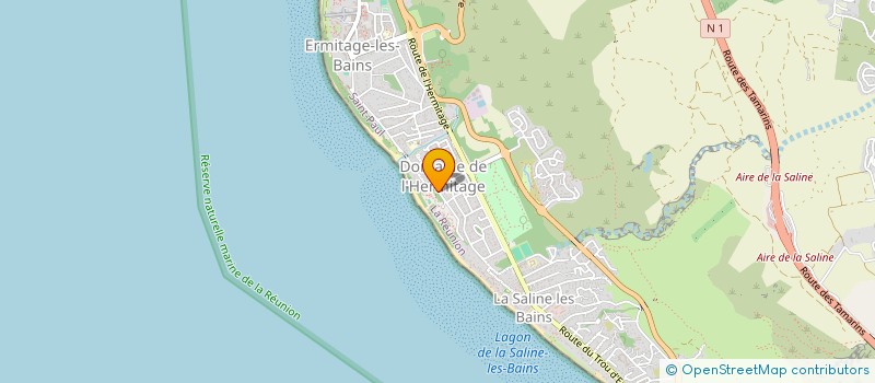 localisation de l'entreprise LIBRAIRIE DE L'HERMITAGE à SAINT-PAUL