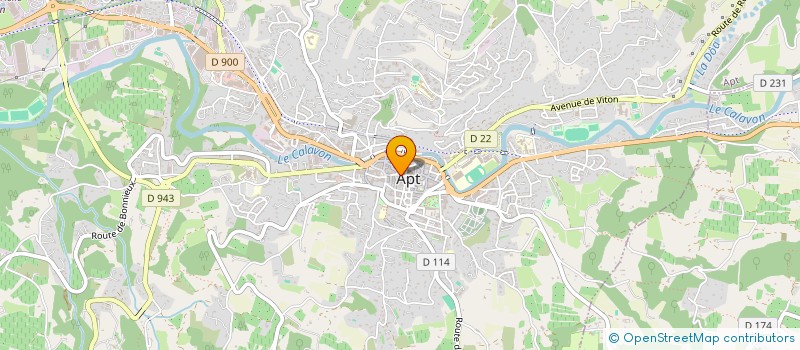 localisation de l'entreprise LIBRAIRIE DE L'OUVERT à APT