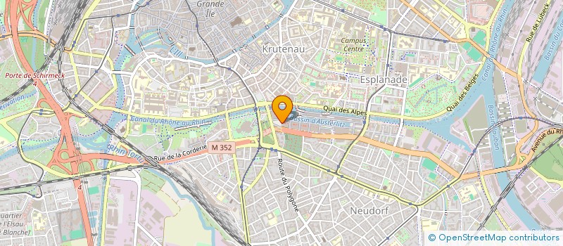 localisation de l'entreprise LIBRAIRIE DE LA PRESQU'ILE à STRASBOURG