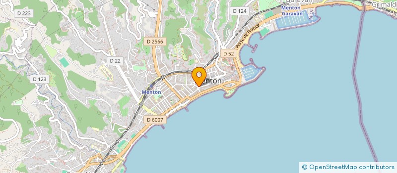 localisation de l'entreprise LIBRAIRIE DE LA PRESSE à MENTON