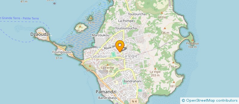 localisation de l'entreprise LIBRAIRIE DE PETITE TERRE à DZAOUDZI