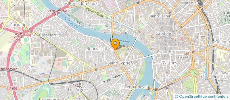 localisation de l'entreprise LIBRAIRIE DES ABATTOIRS  TOULOUSE