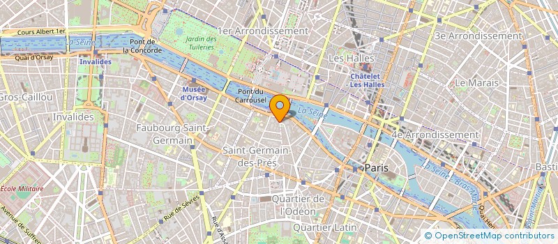 localisation de l'entreprise LIBRAIRIE DES ALPES  PARIS