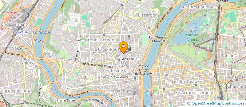 localisation de l'entreprise LIBRAIRIE DES CANUTS à LYON