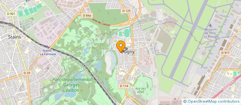 localisation de l'entreprise LIBRAIRIE DES CITES à DUGNY