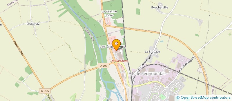 localisation de l'entreprise LIBRAIRIE DES GARENNES à CHATEAUDUN