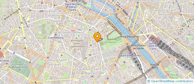 localisation de l'entreprise LIBRAIRIE DES GRANDS PRES à PARIS