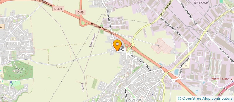 localisation de l'entreprise LIBRAIRIE DU CEDRE à CORBAS