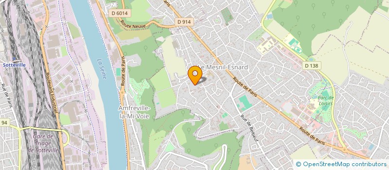 localisation de l'entreprise LIBRAIRIE DU LAPIN BLANC  LE MESNIL-ESNARD