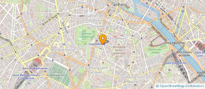 localisation de l'entreprise LIBRAIRIE DU QUEBEC à PARIS