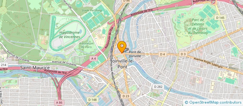localisation de l'entreprise LIBRAIRIE DU SPORT à JOINVILLE-LE-PONT