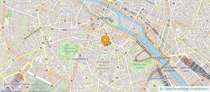 localisation de l'entreprise LIBRAIRIE-EDITIONS L'HARMATTAN à PARIS