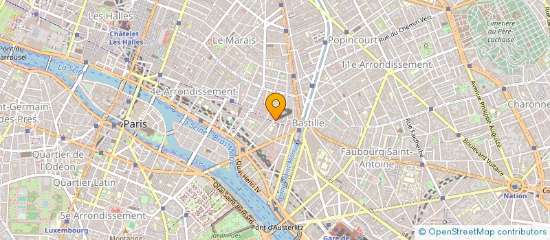 localisation de l'entreprise LIBRAIRIE EPIGRAMME à PARIS
