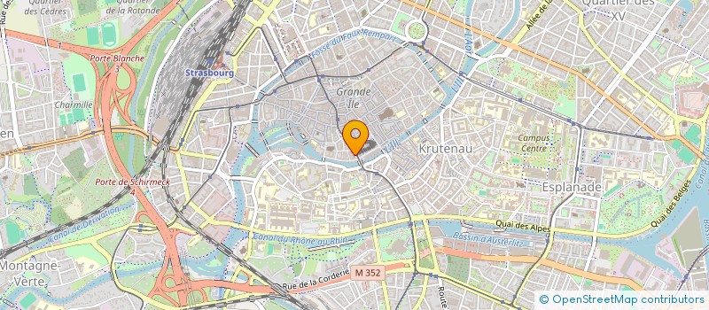 localisation de l'entreprise LIBRAIRIE ET EDITIONS OBERLIN à STRASBOURG