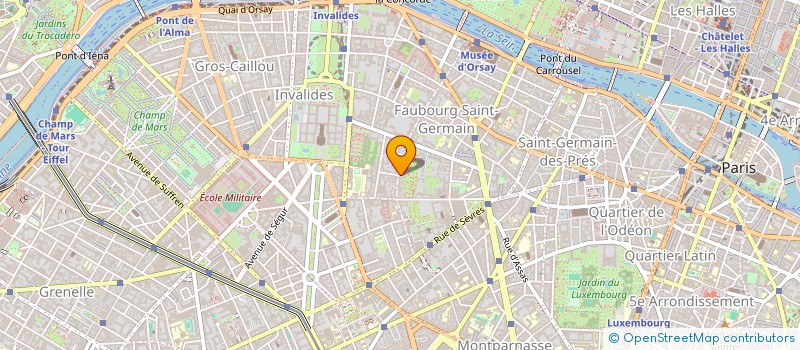 localisation de l'entreprise LIBRAIRIE GALERIE CONGO  PARIS