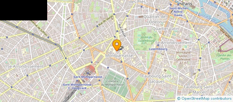 localisation de l'entreprise LIBRAIRIE GENERALE FRANCAISE  PARIS