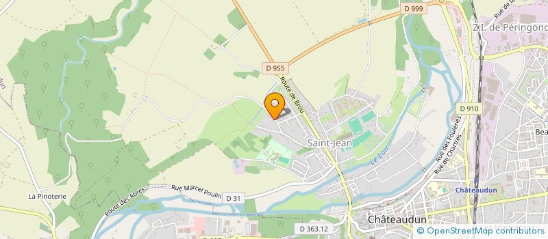 localisation de l'entreprise LIBRAIRIE GRANGIER à CHATEAUDUN