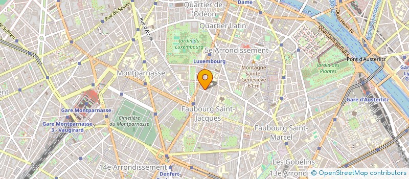 localisation de l'entreprise LIBRAIRIE INTERNA DIFFUS MEDICALE LIDEM à PARIS