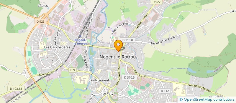 localisation de l'entreprise LIBRAIRIE LA PLACE à NOGENT-LE-ROTROU