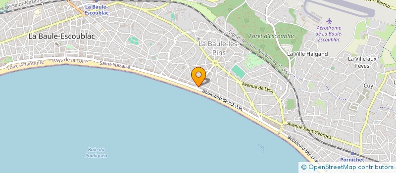 localisation de l'entreprise LIBRAIRIE LAJARRIGE à LA BAULE-ESCOUBLAC