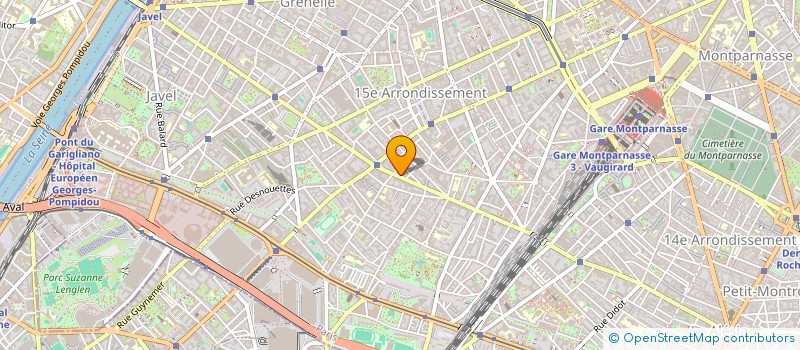 localisation de l'entreprise LIBRAIRIE LE DIVAN  PARIS