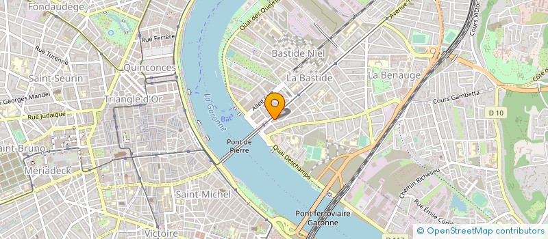 localisation de l'entreprise LIBRAIRIE LE PASSEUR à BORDEAUX