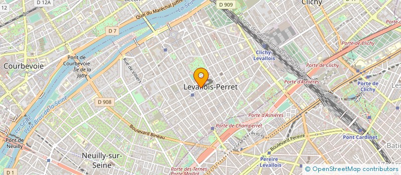 localisation de l'entreprise LIBRAIRIE LES BEAUX TITRES à LEVALLOIS-PERRET