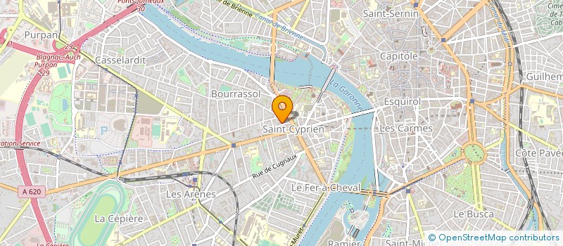 localisation de l'entreprise LIBRAIRIE LES PETITS RUISSEAUX à TOULOUSE