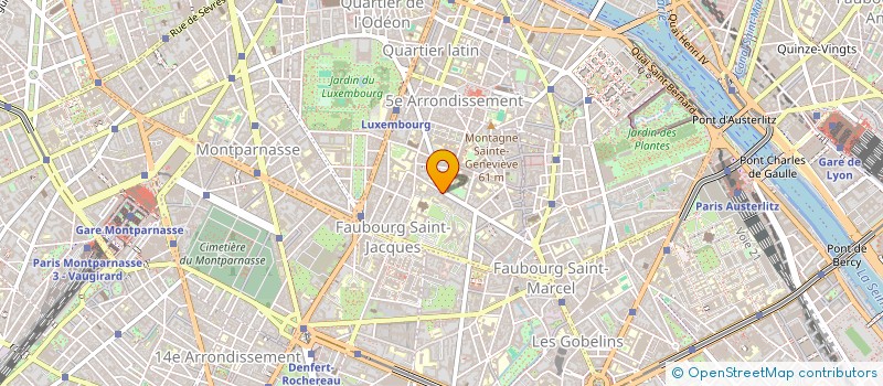 localisation de l'entreprise LIBRAIRIE LES ROUTES DU GLOBE  PARIS