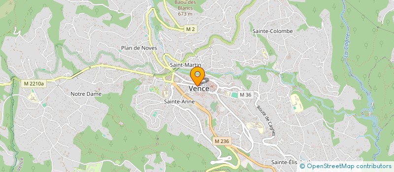 localisation de l'entreprise LIBRAIRIE LIGURIENNE à VENCE