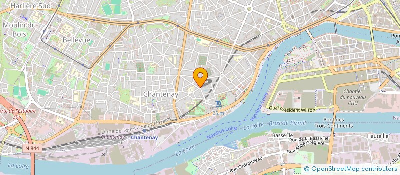 localisation de l'entreprise LIBRAIRIE LUDIQUE PORTAILS à NANTES