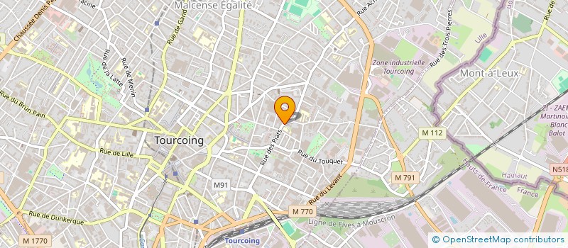 localisation de l'entreprise LIBRAIRIE NANIE à TOURCOING