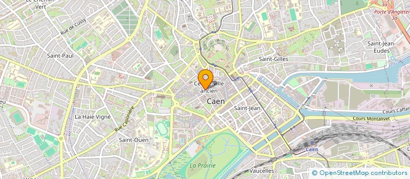 localisation de l'entreprise LIBRAIRIE NECQ à CAEN