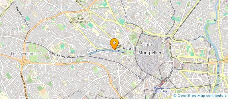 localisation de l'entreprise LIBRAIRIE NOUVELLE DES ARCEAUX à MONTPELLIER