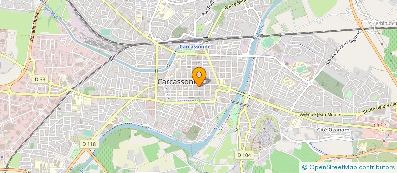 localisation de l'entreprise LIBRAIRIE PAPETERIE BREITHAUPT ET FILS à CARCASSONNE