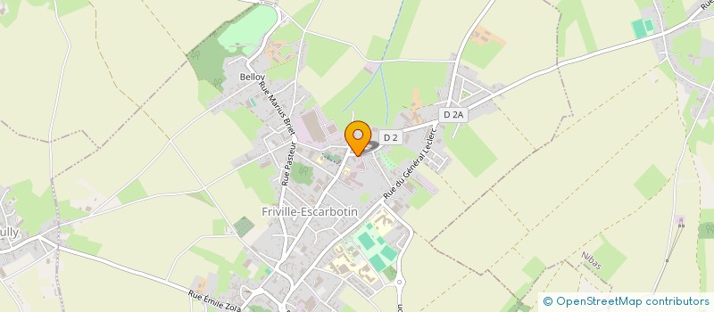 localisation de l'entreprise LIBRAIRIE PAPETERIE SACLEUX BENICOURT à FRIVILLE-ESCARBOTIN