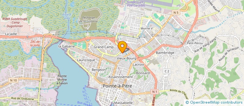 localisation de l'entreprise LIBRAIRIE PHARE SARL à LES ABYMES