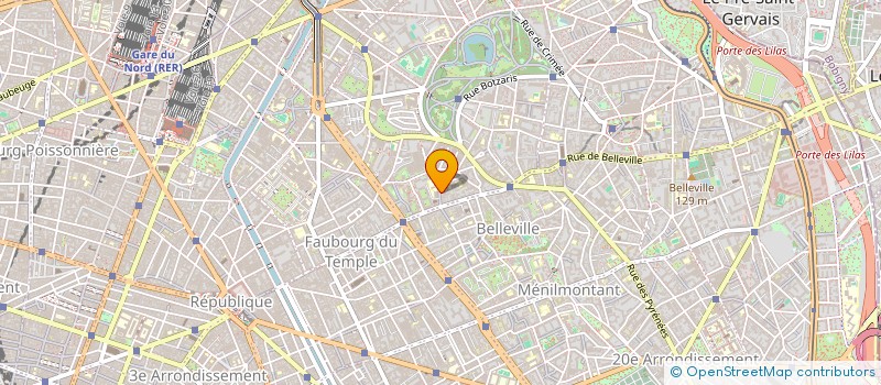 localisation de l'entreprise LIBRAIRIE PIERRE BRAVO GALA  PARIS