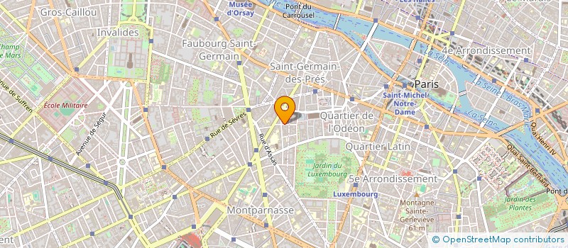 localisation de l'entreprise LIBRAIRIE PIERRE TEQUI  PARIS