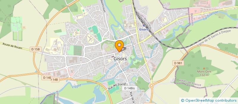 localisation de l'entreprise LIBRAIRIE PRESSE AUX TANNEURS à GISORS
