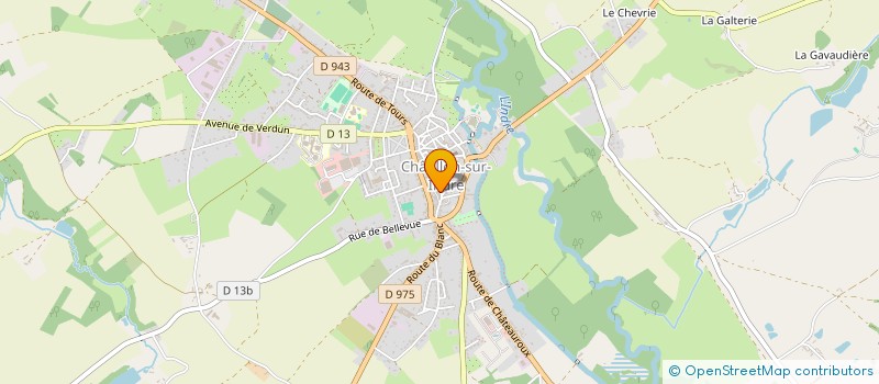 localisation de l'entreprise LIBRAIRIE PRESSE LISABOIS GRIGNON à CHATILLON-SUR-INDRE