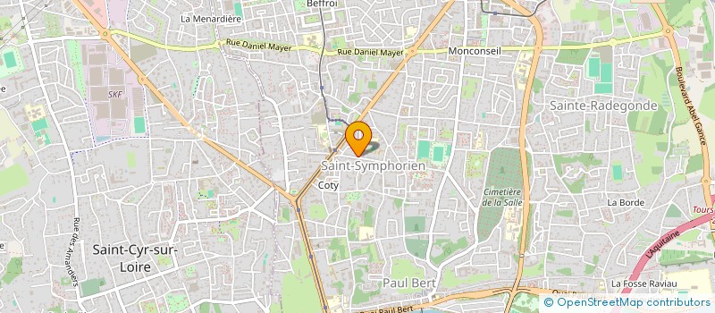localisation de l'entreprise LIBRAIRIE SAINT EXUPERY à TOURS