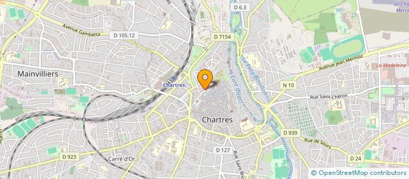 localisation de l'entreprise LIBRAIRIE SAINT JACQUES à CHARTRES