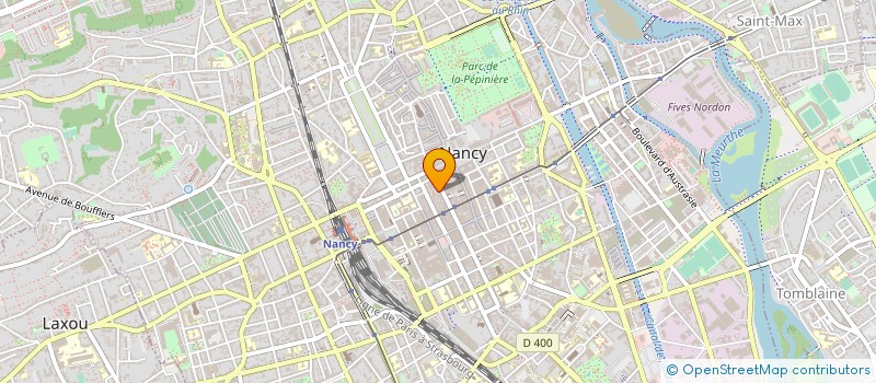 localisation de l'entreprise LIBRAIRIE STANISLAS à NANCY